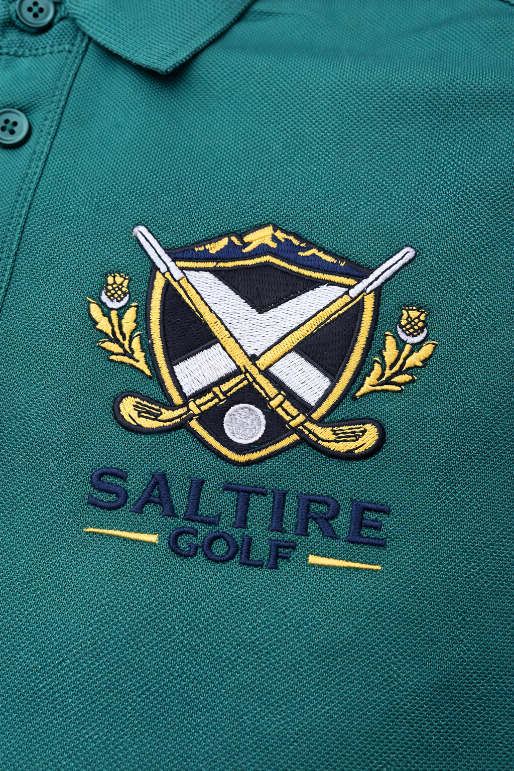 Saltire Golf Mens Limited Edition Nightfall Polo