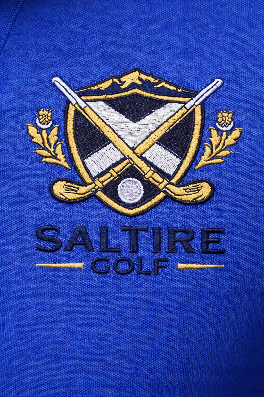 Saltire Golf Mens Limited Edition Nightfall Polo