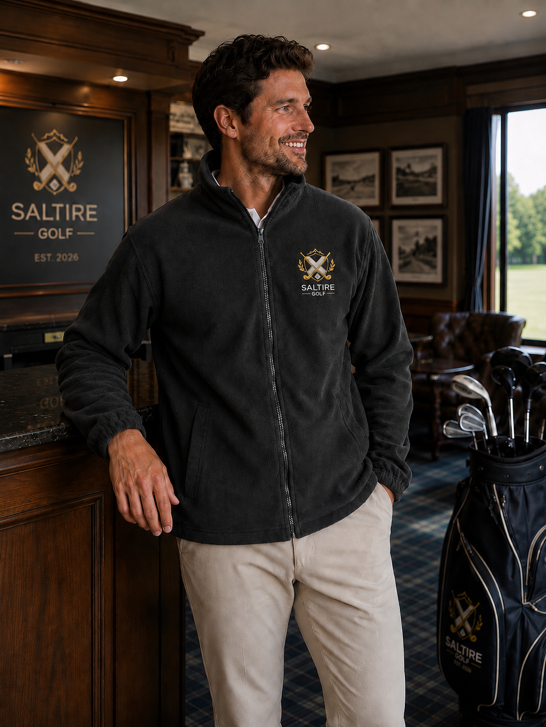 Saltire Golf Clubhouse Fleece