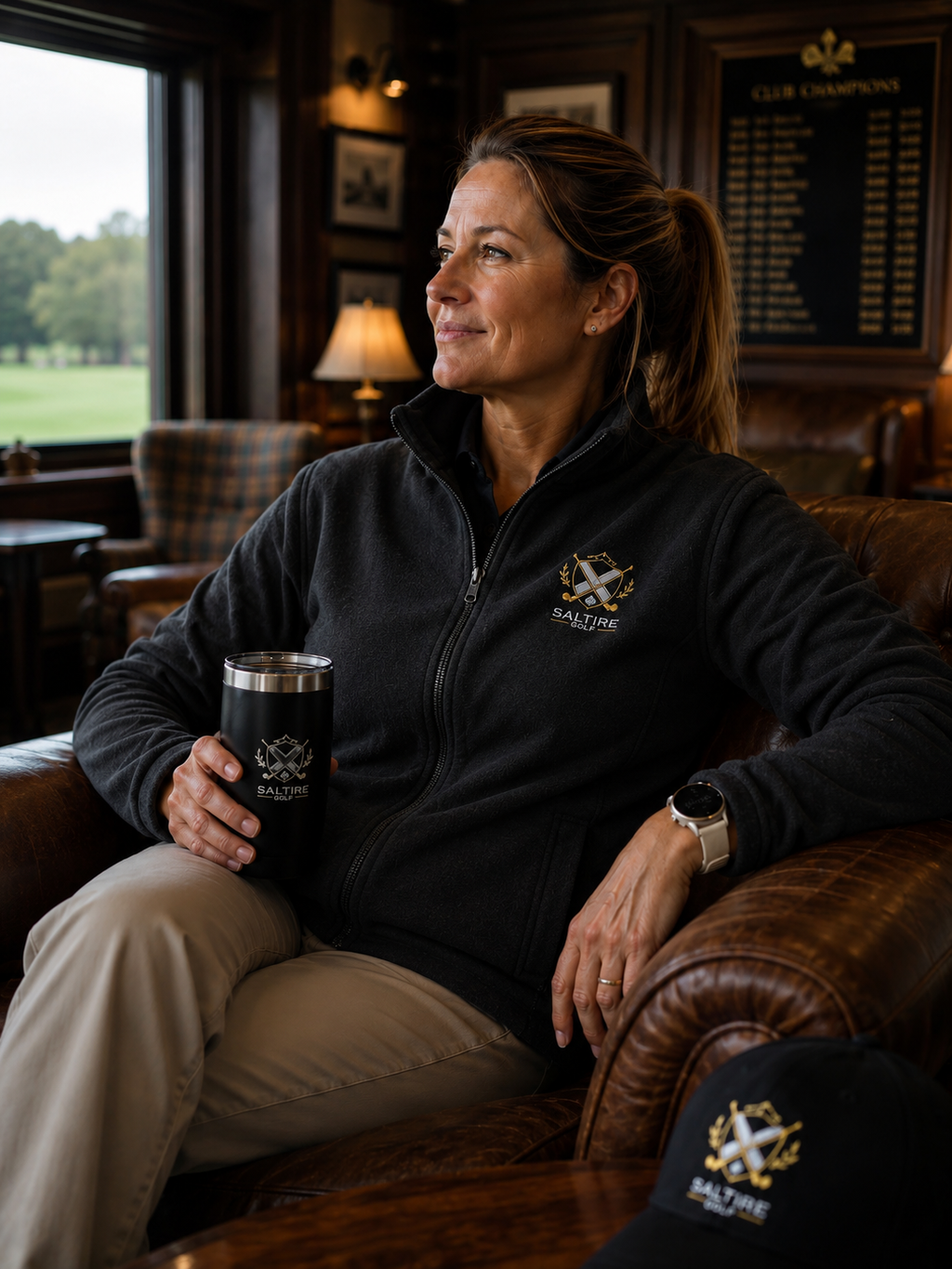 Saltire Golf Clubhouse Fleece