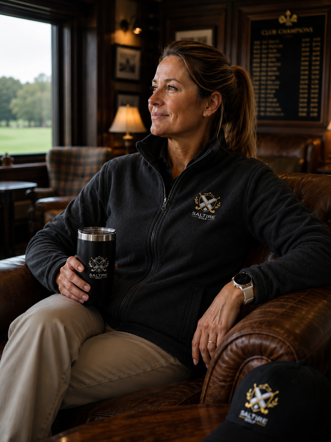 Saltire Golf Clubhouse Fleece